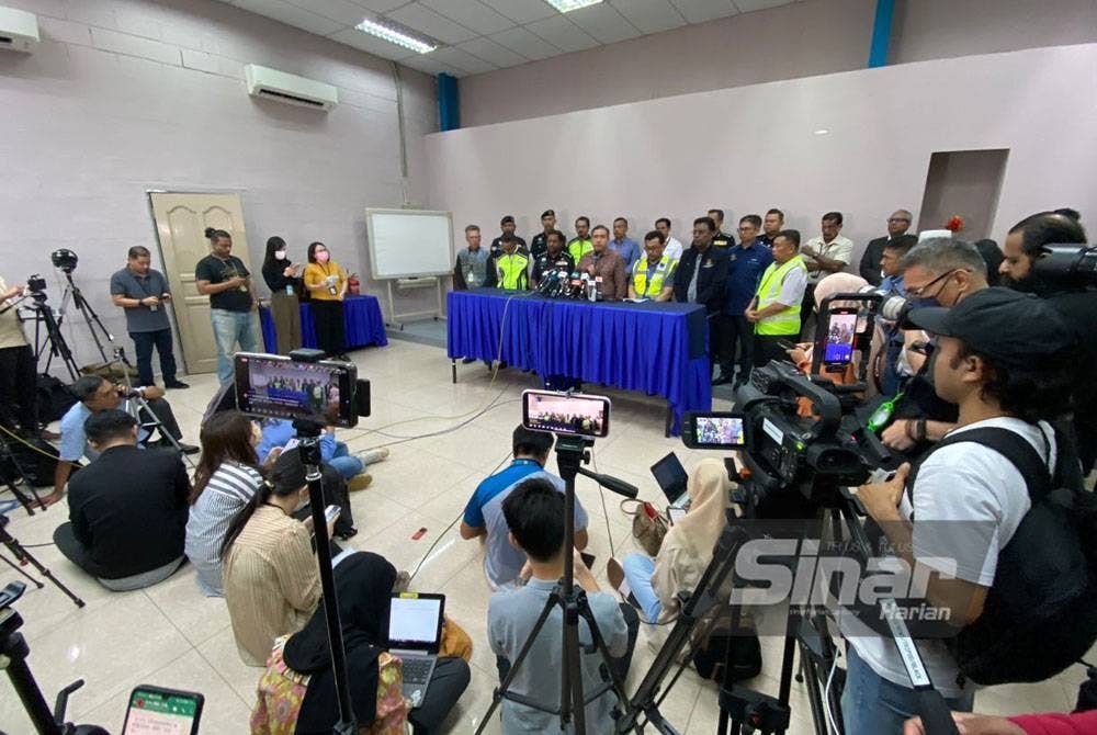 Anthony dalam sidang media pada Khamis.