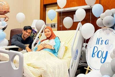 Remy memilih nama lelakinya Tuah Alam. - Foto Instagram Remy Ishak