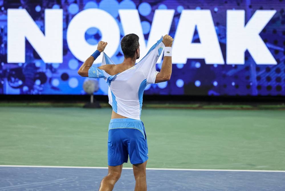 Djokovic bangkit jinakkan Alcaraz, rangkul kejuaraan Cincinnati