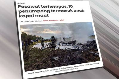 Laporan Sinar Harian.