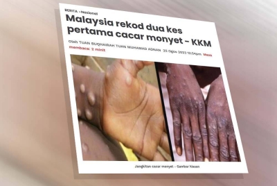 Laporan Sinar Harian.