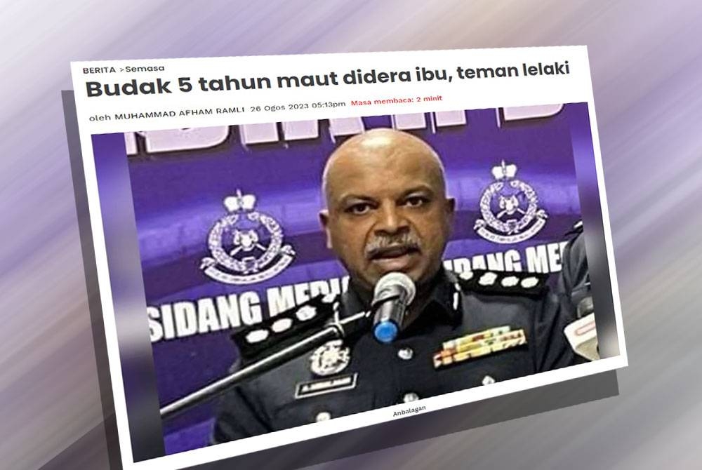 Laporan Sinar Harian.