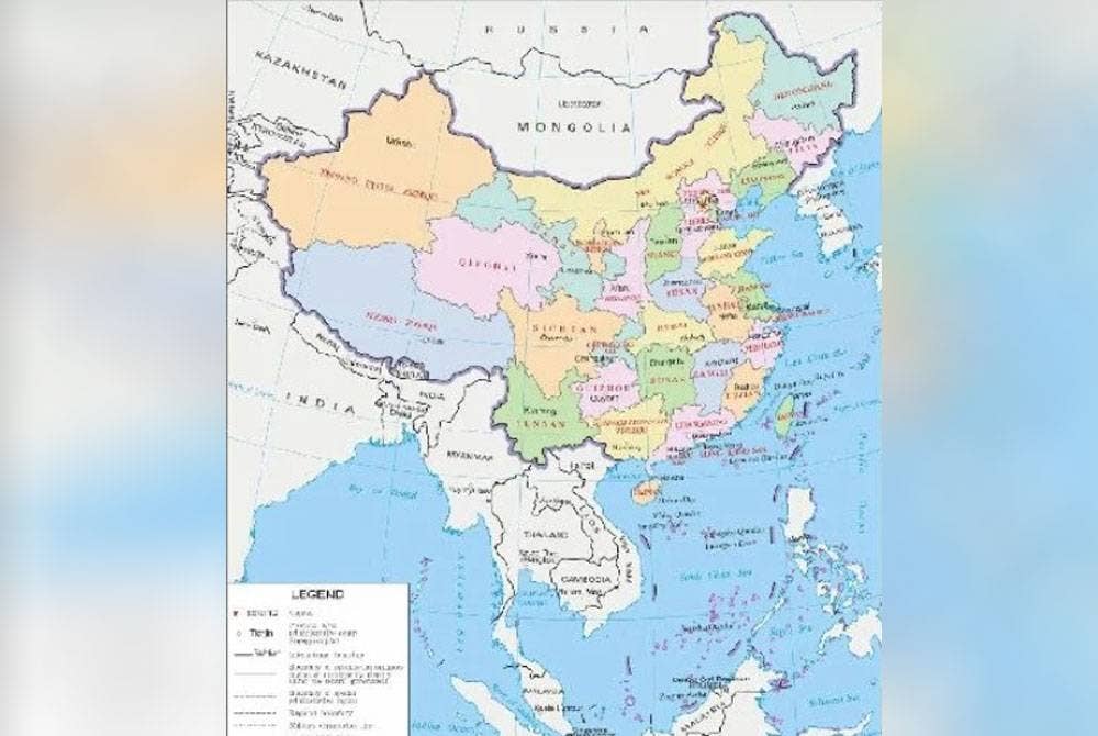 ndia telah menolak 'peta standard' baharu China yang menunjukkan negeri Arunachal Pradesh sebagai sebahagian wilayah China.