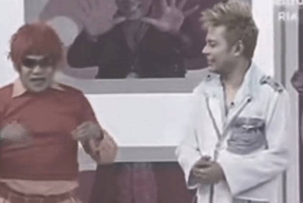 Ahmad Kassan (kanan) amat dikenali sebagai seorang yang periang dan sering menjadi kesukaan ramai dalam program Macam Macam Aznil. - Foto Instagram Datuk Aznil Nawawi