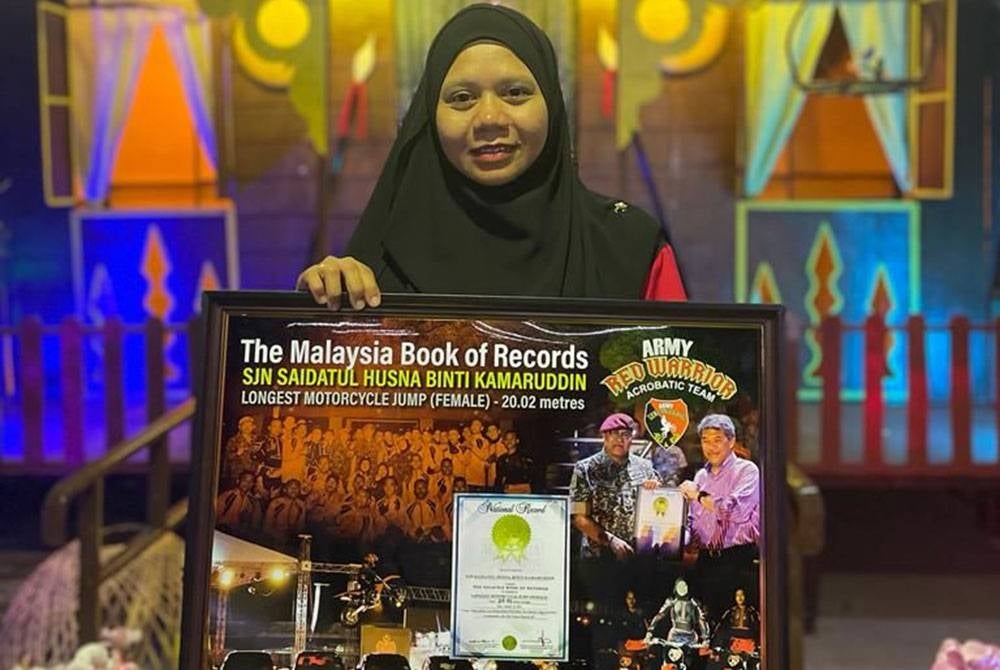 Antara kejayaan yang diperoleh Saidatul sebelum ini.