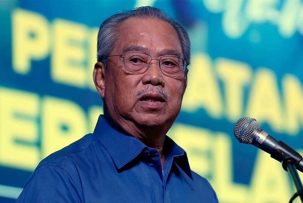 Muhyiddin Yassin. - Foto Bernama.