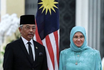 Keberangkatan Yang di-Pertuan Agong Al-Sultan Abdullah Ri'ayatuddin Al-Mustafa Billah Shah dan Raja Permaisuri Agong Tunku Azizah Aminah Maimunah Iskandariah ke negeri ini akan menjadi momen bersejarah buat rakyat Sabah.