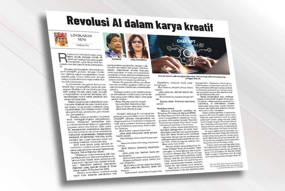 Laporan Sinar Ahad pada 16 Julai lalu.