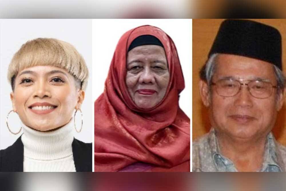 Dari kiri; Zack Kirana, Zurinah dan Abdullah.
