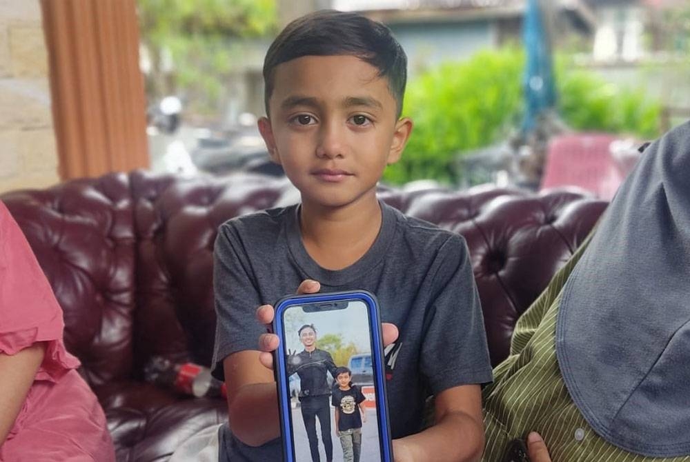 Qaliff Mikael antara anak saudara paling rapat dengan Allahyarham Muhammad Hattem.