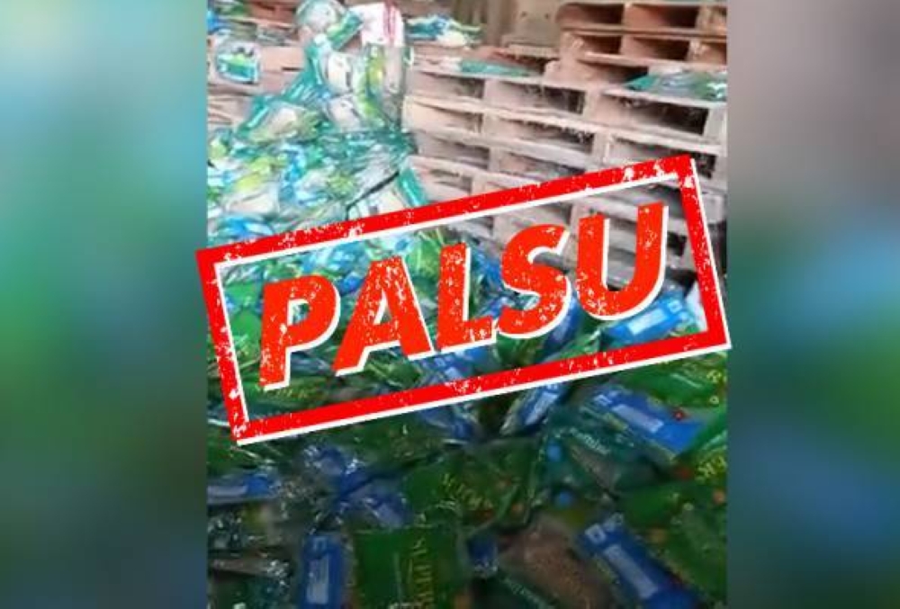 JFC mengesahkan video tular di media sosial mengenai dakwaan beras tempatan telah dibungkus semula menjadi beras import adalah tidak benar. - Foto Awani