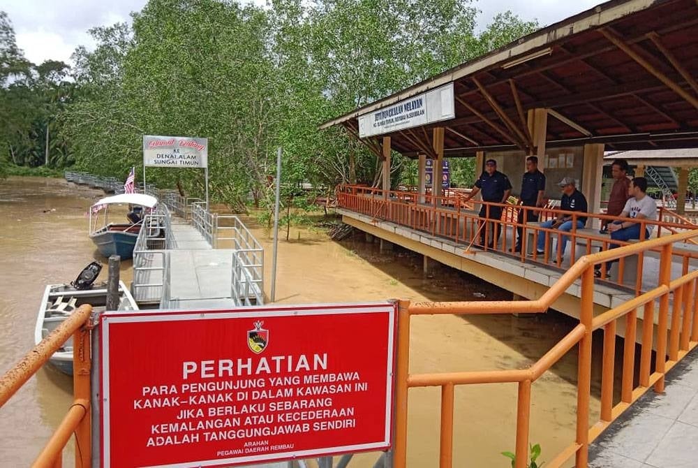 Sungai Timun antara habitat buaya yang diketahui penduduk dan nelayan.