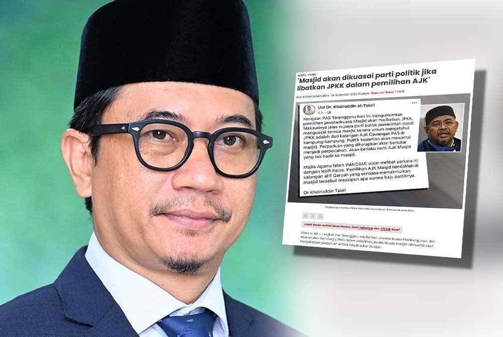 Muhammad Khalil dan laporan Sinar Harian pada Rabu.