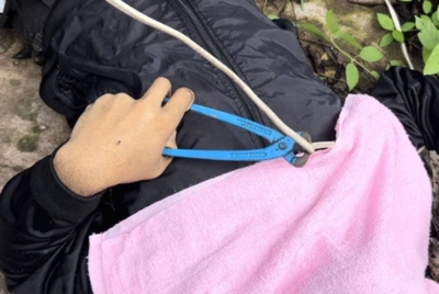 Mayat Aphitsak ditemui penduduk kampung ketika cubaan mencuri kabel elektrik. - Foto Agensi