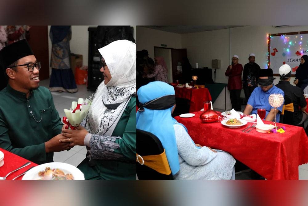 Peserta menyertai aktiviti bagi memperkukuhkan keharmonian rumah tangga pada kursus pasca perkahwinan Semarak Kasih anjuran Jawi pada Ahad.