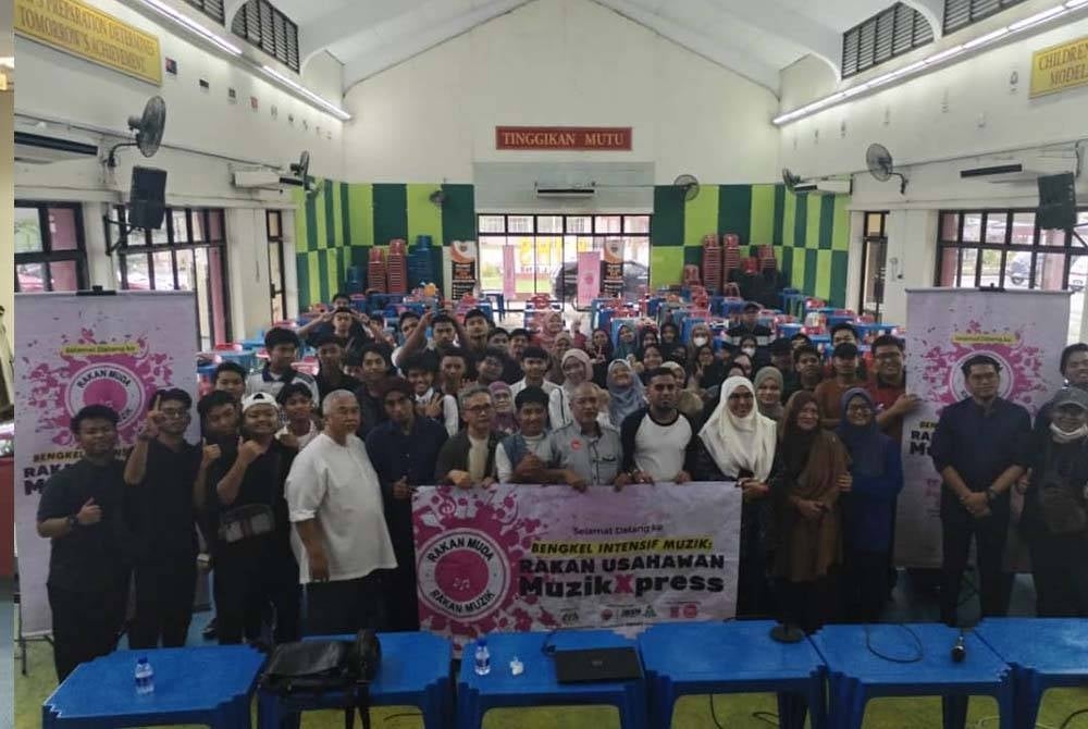 Golongan muda memberikan sambutan hebat terhadap bengkel ini.