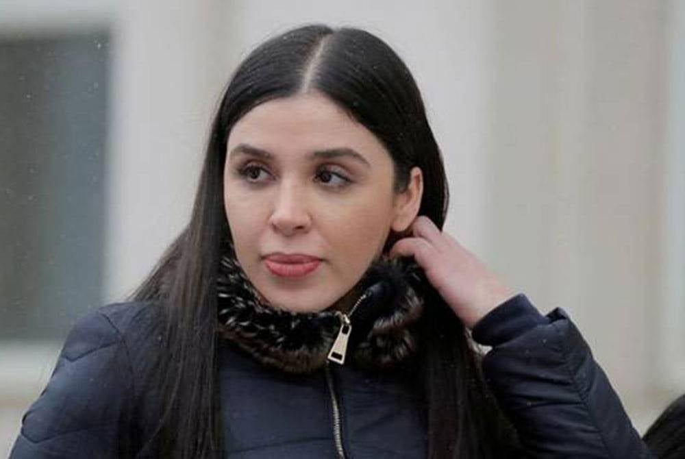 Emma Coronel Aispuro ketika menghadiri perbicaraan suaminya, Raja Dadah Guzman yang dikenali sebagai 'El Chapo' di New York pada tahun 2019. - Foto Reuters