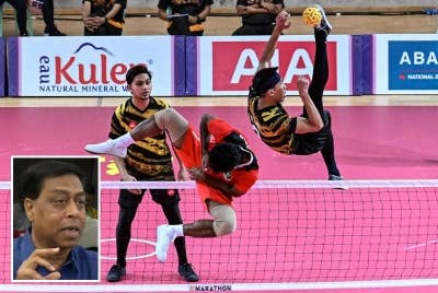 ISTAF meluluskan penggunaan sistem pengiraan baharu yang akan dilaksanakan berkuat kuasa 2 Februari 2024 bagi semua kejohanan sepak takraw- Foto AFP (Gambar kecil: Abdul Halim - Foto Agensi)