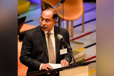 Zambry ketika menyampaikan Kenyataan Malaysia semasa Sidang Kemuncak Matlamat Pembangunan Mampan (SDG) 2023 seiring Perhimpunan Agung Pertubuhan Bangsa-Bangsa Bersatu (UNGA) Ke-78 di New York, Amerika Syarikat pada Isnin.