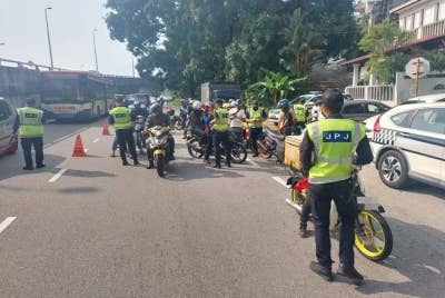 JPJ Kuala Lumpur melaksanakan Op Khas Motosikal di ibu negara, pada Isnin.