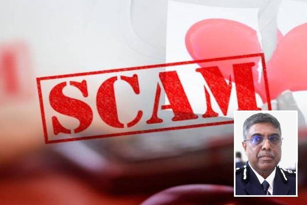 Sembilan individu disyaki terlibat dengan sindiket penipuan 'love scam' ditahan dalam serbuan di tiga unit kediaman di Jalan P Ramlee, di ibu negara pada Selasa. (Gambar kecil: Allaudeen)