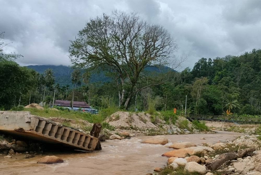 Hujan lebat di Kampung Iboi mengundang kebimbangan penduduk yang masih trauma dengan kejadian kepala air tahun lalu.