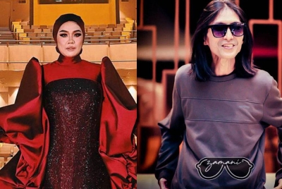 Liza Hanim (kiri), Zamani