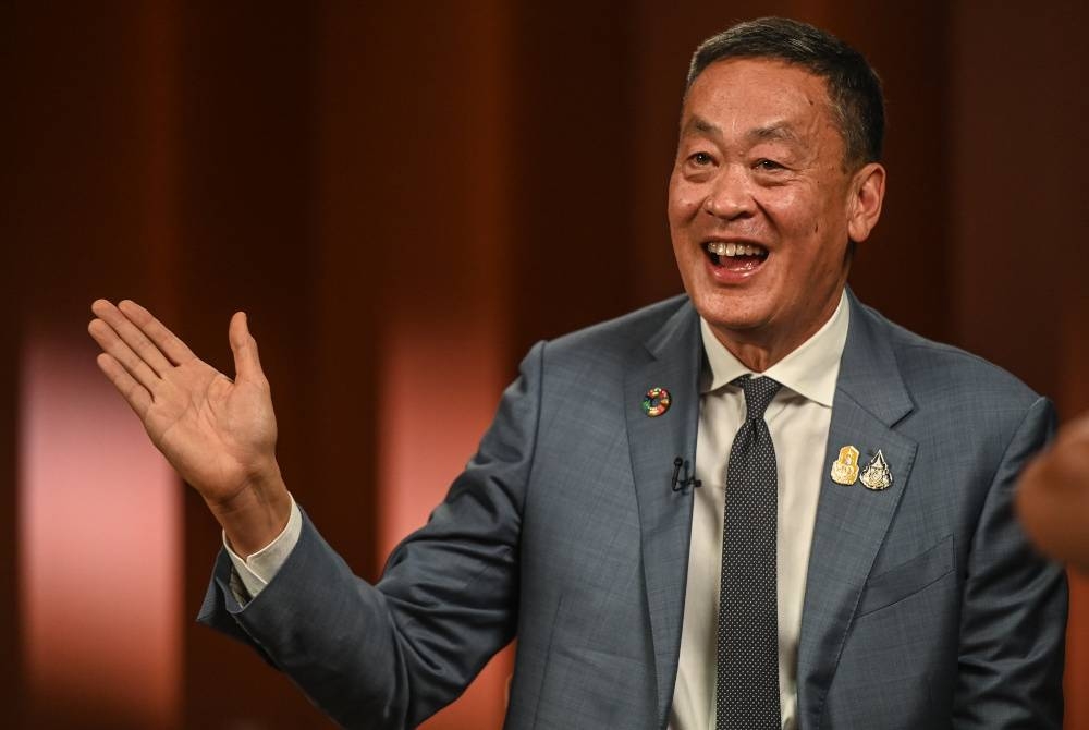 Jumlah gabungan gaji sebagai Perdana Menteri dan Menteri Kewangan diterima Srettha berjumlah 125,590 baht (RM16,090). - Foto Agensi