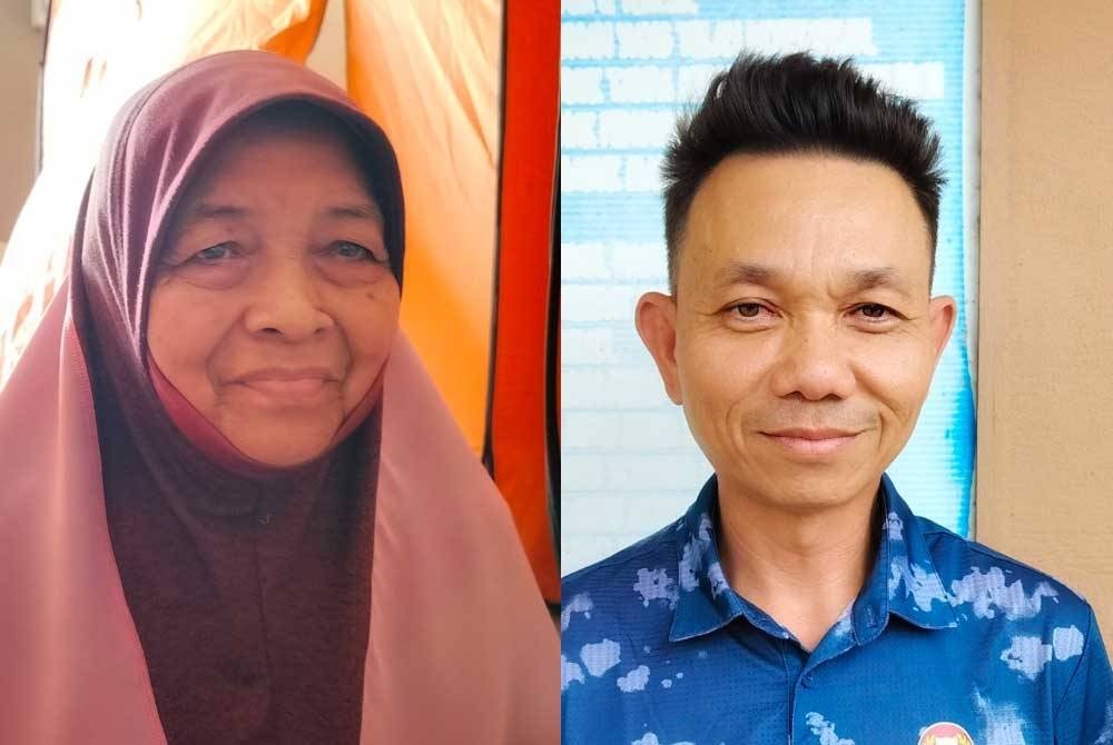 Azizah dan Mohamad Rizal.