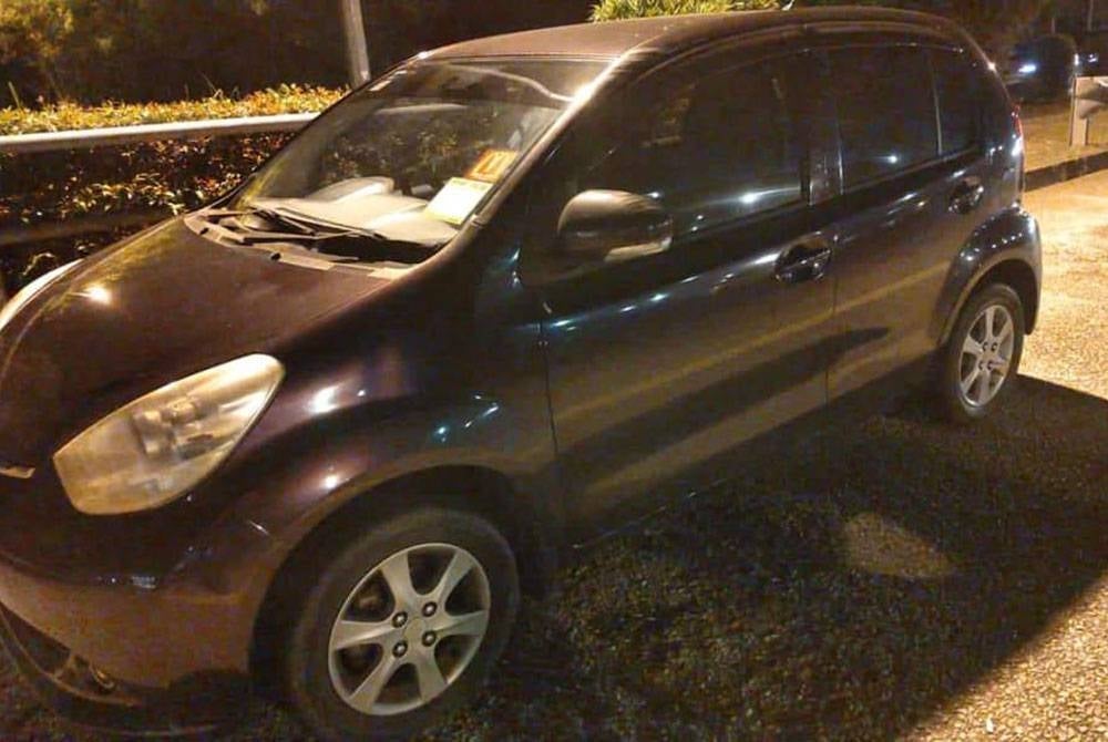 JPJ Selangor menyita kenderaan Perodua Myvi Foto: JPJ Selangor
