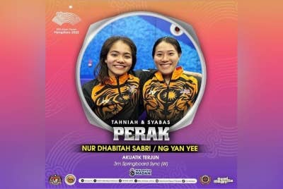 Dhabitah-Yan Yee menyumbang pingat perak buat negara.