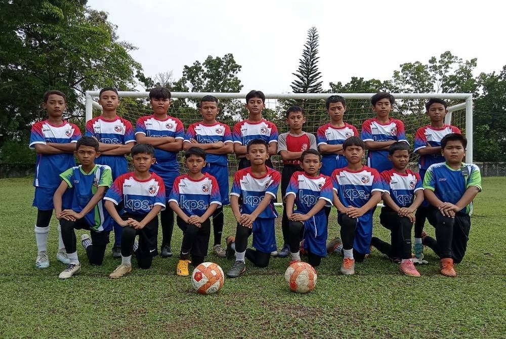 Kesebelasan utama SK Taman Alam Megah bagi saingan Piala Raja Muda Selangor 2023.