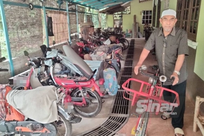 Alias bersama deretan basikal yang kini sukar didapati di dalam negara.