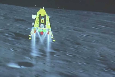 Domain angkasa menawarkan bidang berpotensi baharu dalam kerjasama antara India dan Malaysia. - Foto AFP