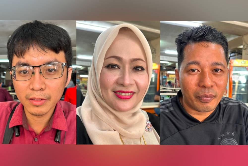 Gambar dari kiri: Shiue Dong, Nik Kartini, Wan Mohd Azmi