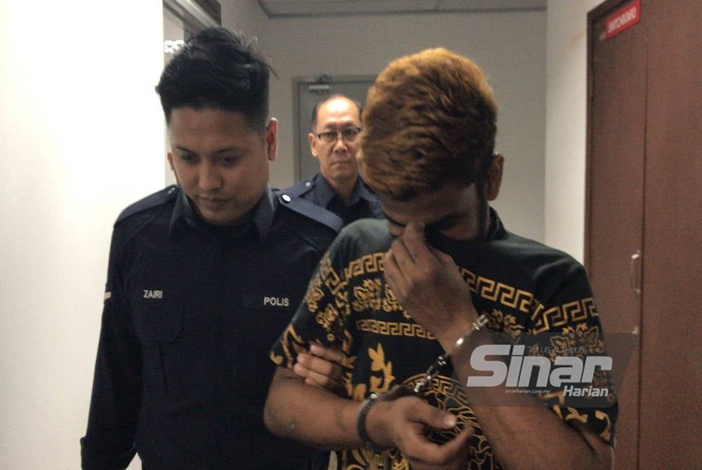 Shaz Erfan Adril dikenakan hukuman penjara setahun enam bulan selepas mengaku salah melakukan perbuatan khianat, Ogos lalu.