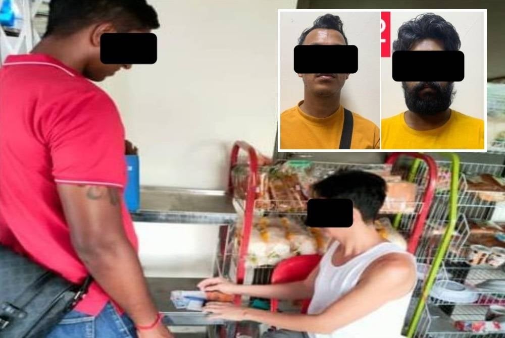 Antara individu yang ditahan dalam Op Dadu Khas Judi Dalam Talian dan loteri awam tanpa lesen pada Jumaat.