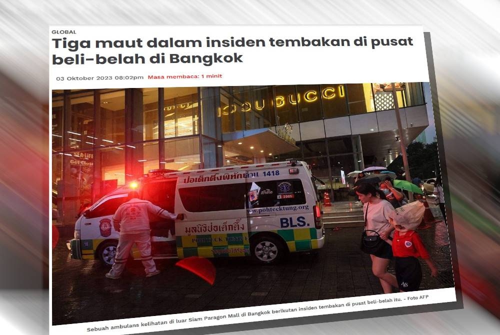 Laporan Sinar Harian pada Selasa.