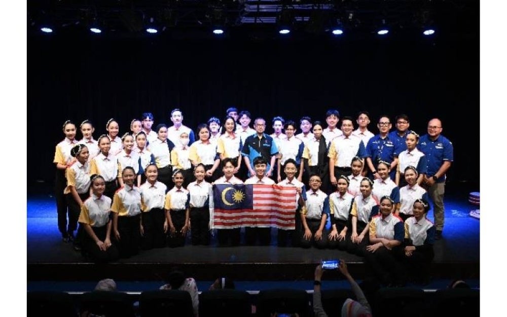 Para peserta PSK yang berjaya mengharumkan nama Malaysia dalam Pertandingan Koir Dunia 2023 di Korea Selatan.