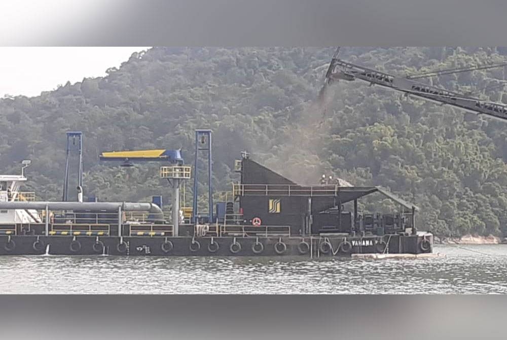 Kerja awalan tapak didapati sedang dijalankan di kawasan selatan Pulau Pinang untuk Projek PSI.