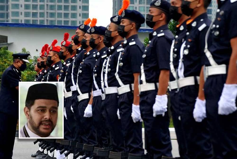 Kadar gaji yang bersesuaian dengan kos hidup semasa dilihat mampu meningkatkan kualiti kerja dan disiplin anggota serta pegawai PDRM. Gambar kecil: Muhammad Shafiq Izwan