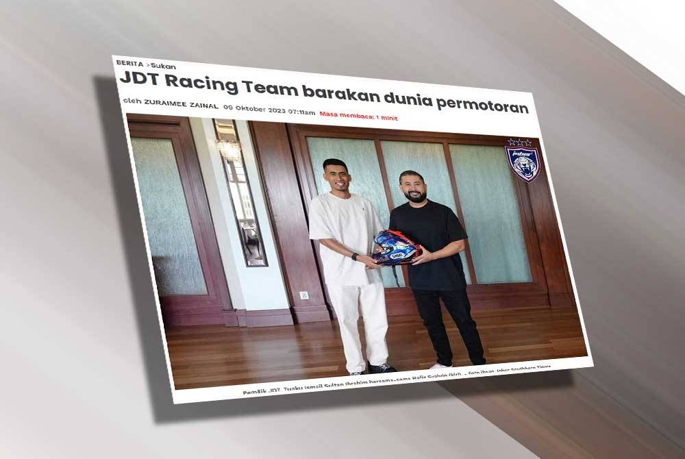 Laporan Sinar Harian pada Isnin.