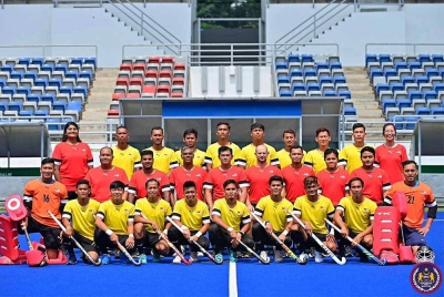 Skuad hoki lelaki negara Malaysian Tigers. Foto: Malaysian Hockey Confederation