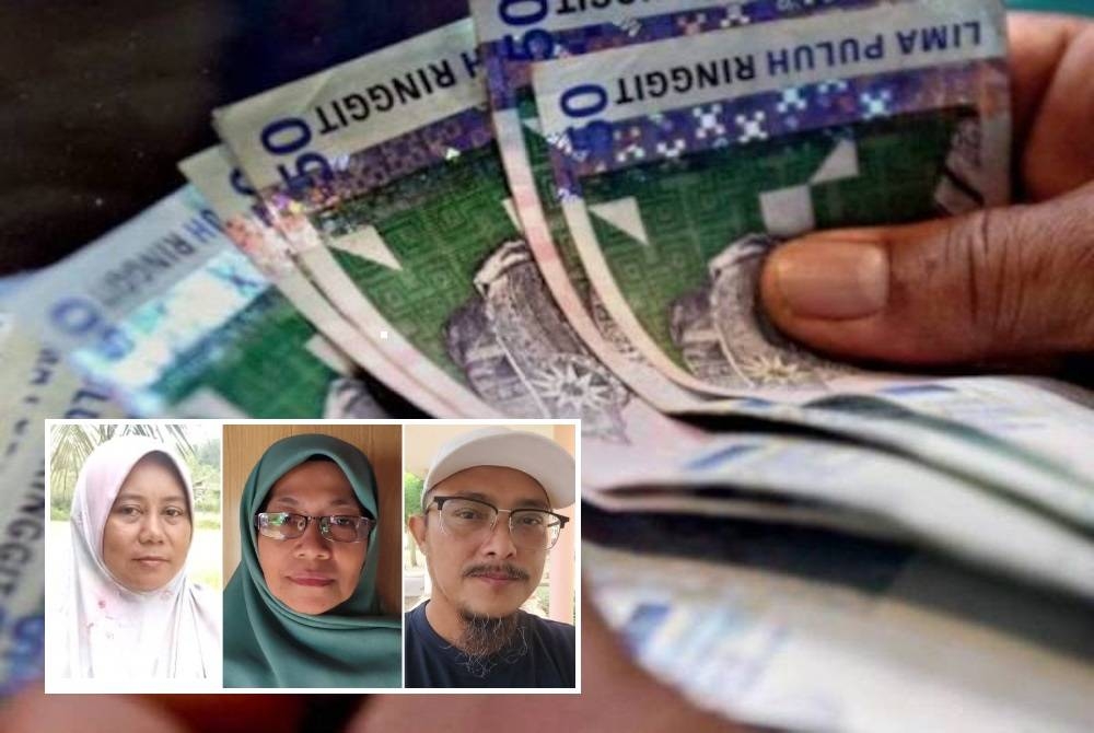 Golongan berpendapatan rendah yang menerima Sumbangan Tunai Rahmah (STR) meletakkan harapan tinggi kepada kerajaan agar menaikkan jumlah bantuan itu antara RM500 hingga RM1,000 bagi setiap kategori untuk pemberian pada tahun depan menerusi Belanjawan 2024. - Gambar hiasan (Gambar kecil dari kiri: Yazlin, Che Rohani, Umzarul Faiz