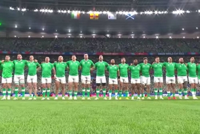 Ireland akan berdepan New Zealand pada Ahad.