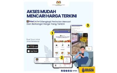 PriceCatcher membantu pengguna membuat perancangan perbelanjaan secara berhemah