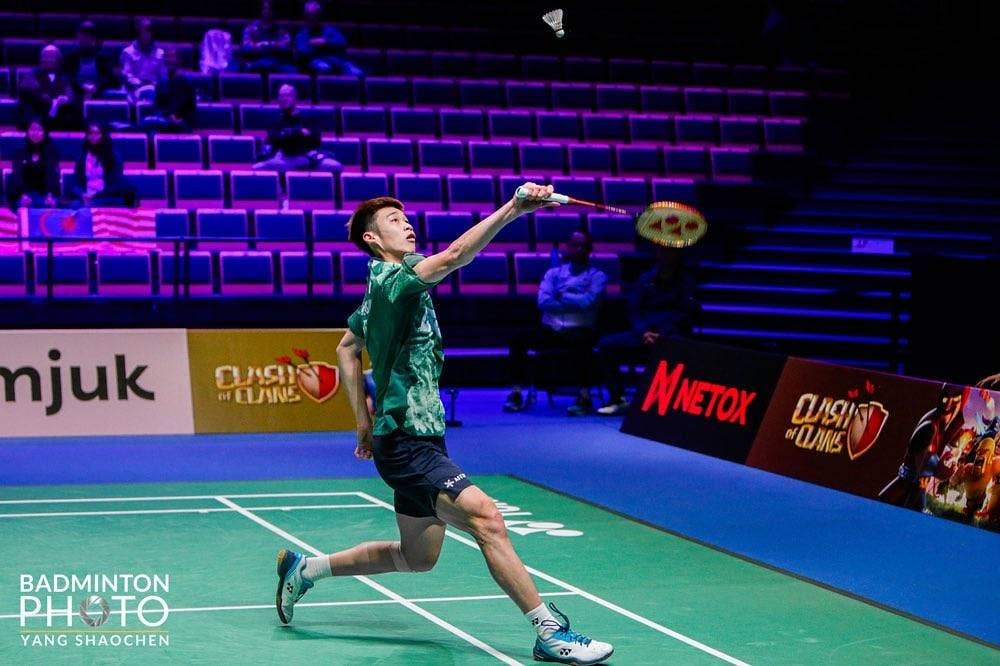 Tze Yong terpaksa akur tewas 0-2 kepada Zii Jia dalam aksi final Terbuka Arctic, Finland pada Ahad. Foto FB BAM
