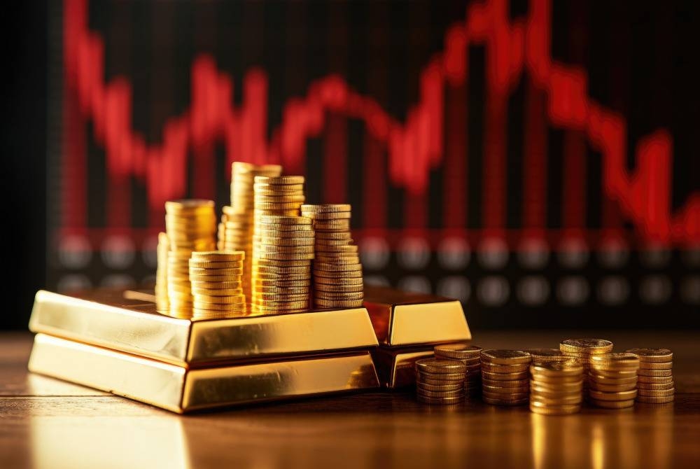 Harga emas fizikal berada pada AS,909.20 setiap auns troy seperti yang diterbitkan oleh London Bullion Market Association pada 13 Oktober. -Foto 123RF