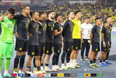 Skuad Harimau Malaya akan membuat perhitungan dengan Tajikistan dalam aksi final Pestabola Merdeka di Bukit Jalil pada Selasa. - Foto FB FAM