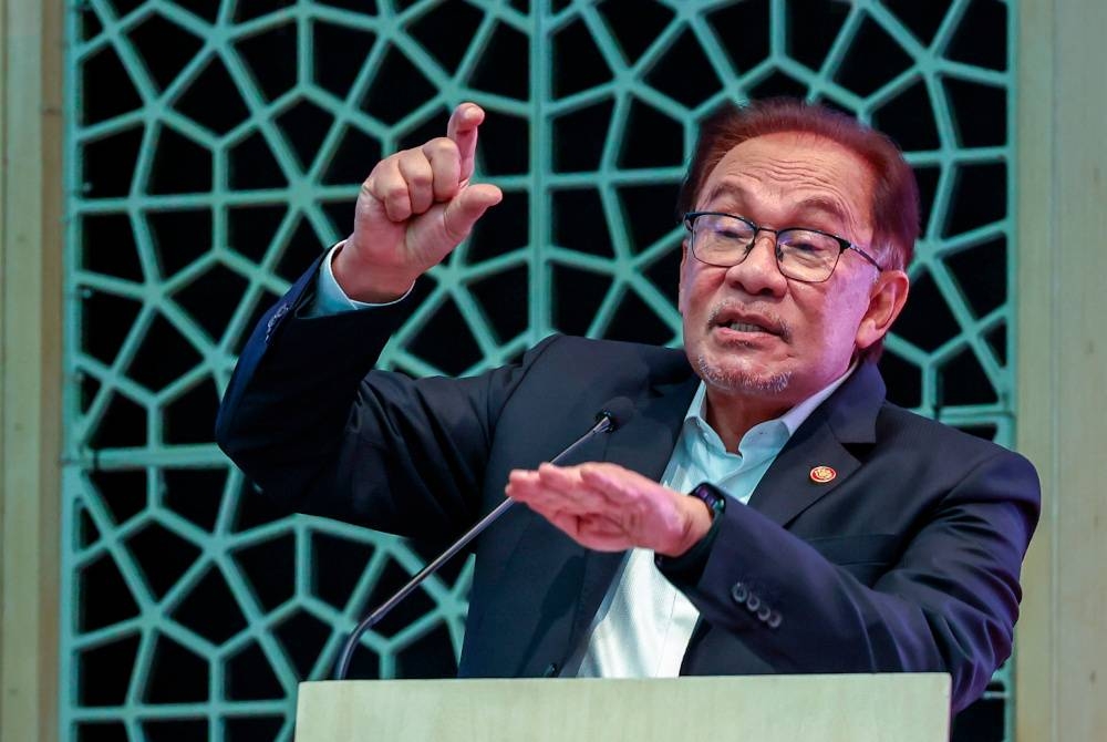 Anwar Ibrahim. - Foto Bernama